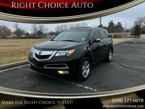 2011 Acura MDX for sale at Right Choice Auto in Boise ID