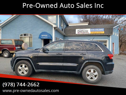 2011 Jeep Grand Cherokee for sale at Pre-Owned Auto Sales Inc in Salem MA
