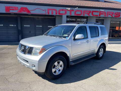2005 Nissan Pathfinder for sale at PA Motorcars in Conshohocken PA