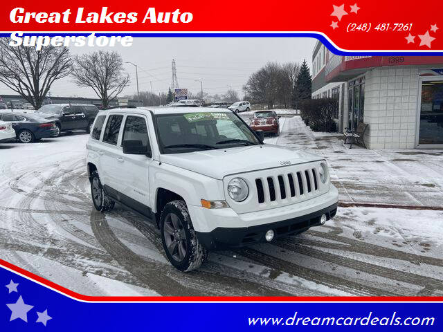 2015 Jeep Patriot for sale at Great Lakes Auto Superstore in Waterford Township MI