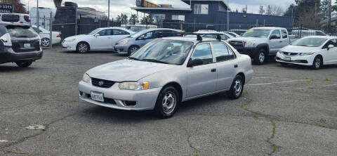 2002 Toyota Corolla for sale at AMW Auto Sales in Sacramento CA