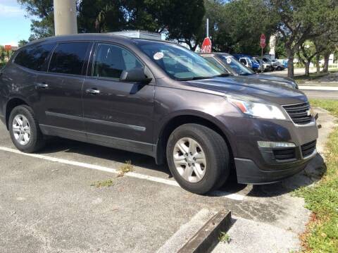 2016 Chevrolet Traverse for sale at Tropical Motors Cargo Vans and Car Sales Inc. in Pompano Beach FL