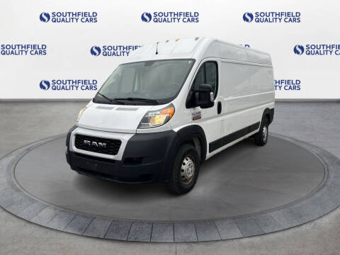 2021 RAM ProMaster for sale at SOUTHFIELD QUALITY CARS in Detroit MI