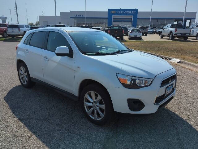 Used 2015 Mitsubishi Outlander Sport ES with VIN 4A4AP3AUXFE031229 for sale in Bloomington, IL