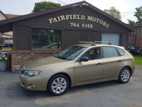 2008 Subaru Impreza for sale at Fairfield Motors in Fort Wayne IN