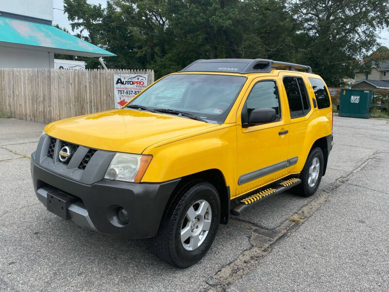 2005 Nissan Xterra for sale at AutoPro Virginia LLC in Virginia Beach VA