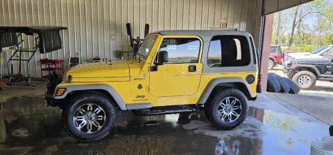 2004 Jeep Wrangler for sale at Grace Motors in Evansville IN
