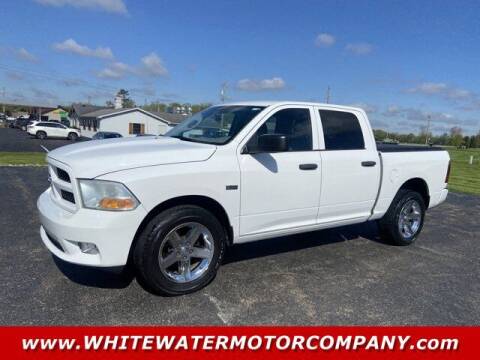 2012 RAM 1500 for sale at WHITEWATER MOTOR CO in Milan IN