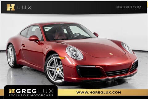 2018 Porsche 911 for sale at HGREG LUX EXCLUSIVE MOTORCARS in Pompano Beach FL