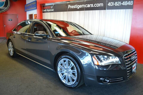2012 Audi A8 L for sale at Prestige Motorcars in Warwick RI