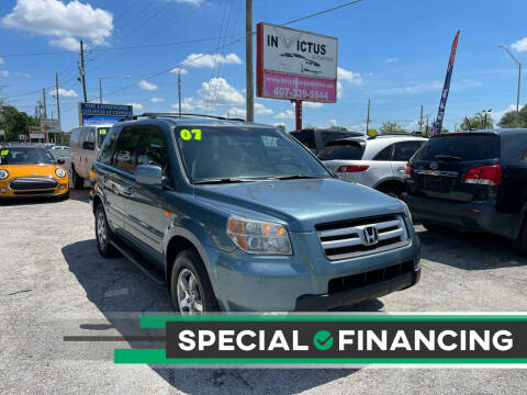 2007 Honda Pilot for sale at Invictus Automotive in Longwood FL