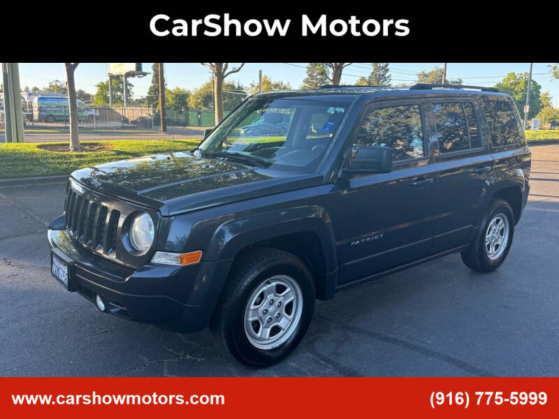 2016 Jeep Patriot for sale at CarShow Motors in Sacramento CA