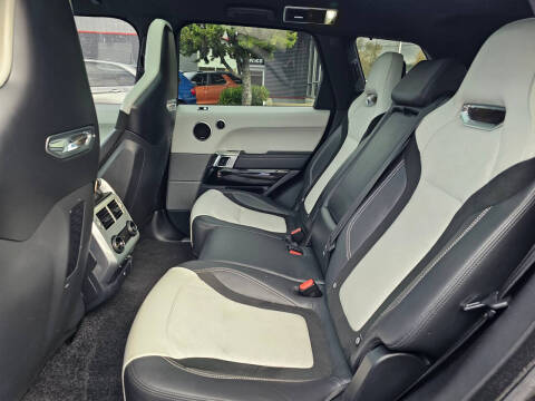 2018 Land Rover Range Rover Sport SVR