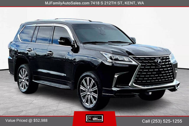 2016 Lexus LX 570 for sale at MJ FAMILY AUTO SALES in Kent, WA