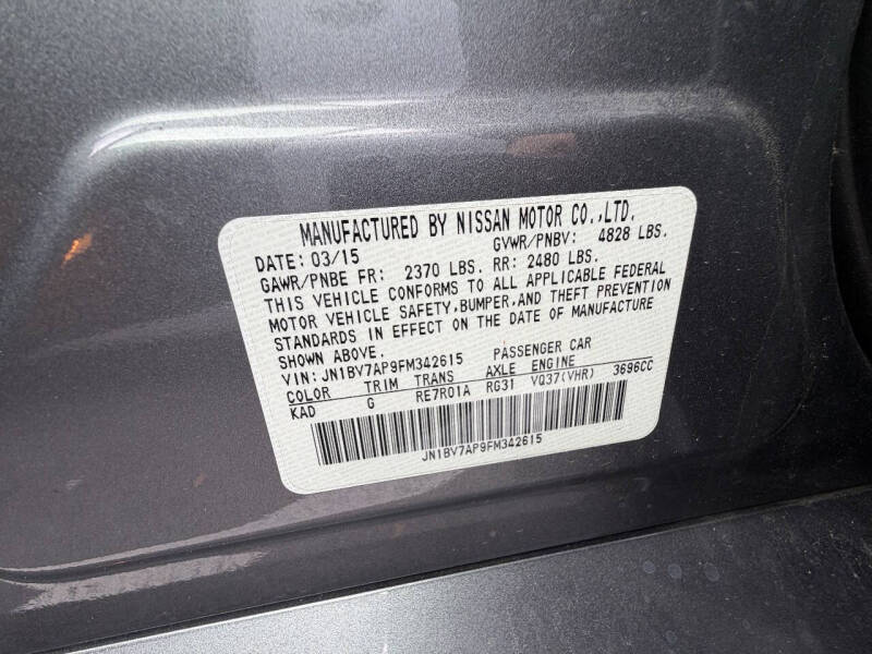 2015 Infiniti Q50 Premium