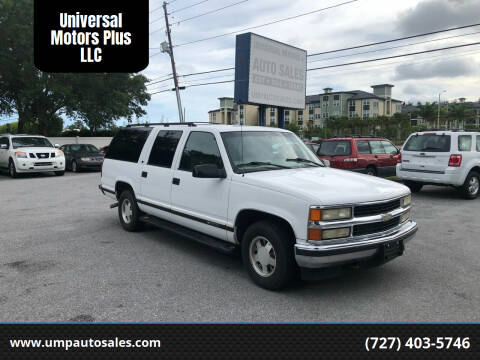 1999 Chevrolet Suburban for sale at Universal Motors Plus LLC in Largo FL