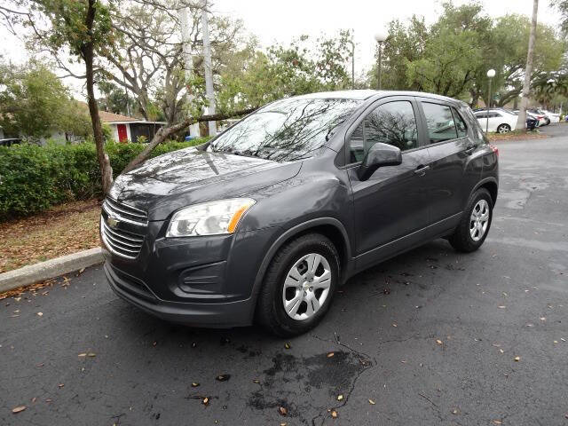2016 Chevrolet Trax for sale at DONNY MILLS AUTO SALES in Largo FL