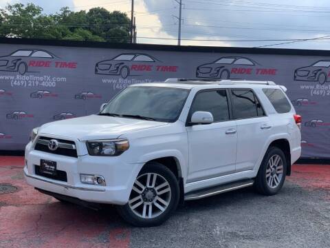 2012 Toyota 4Runner for sale at RIDETIME in Garland TX