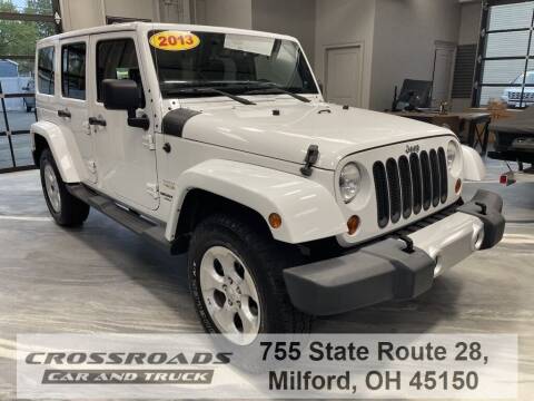 2013 Jeep Wrangler Unlimited for sale at Crossroads Car & Truck in Milford OH