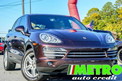 2014 Porsche Cayenne for sale at Metro Auto Credit in Smyrna GA