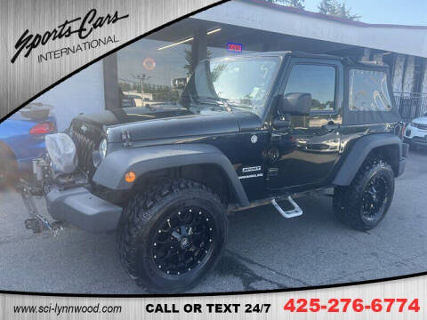 2012 Jeep Wrangler for sale at Sports Cars International in Lynnwood WA