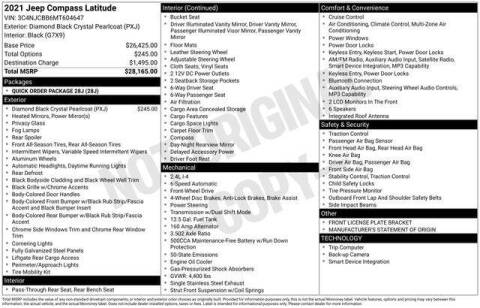 2021 Jeep Compass Latitude