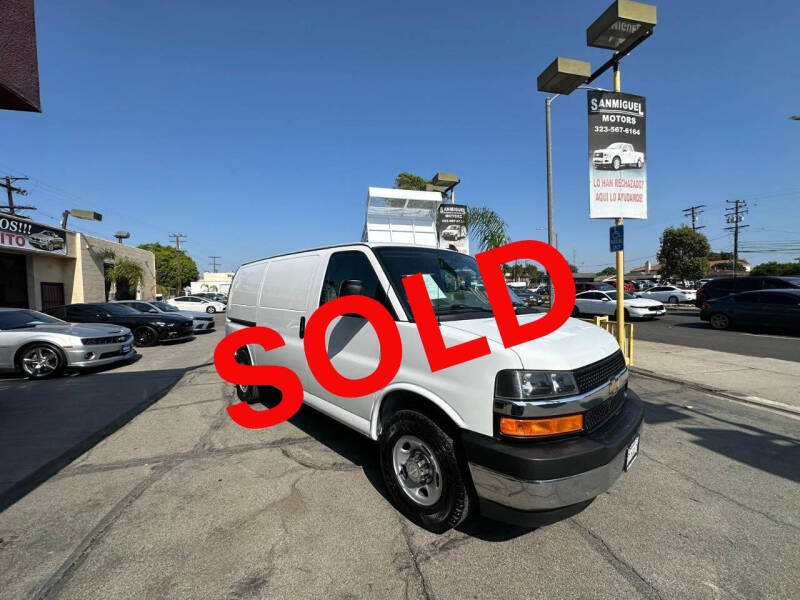 2018 Chevrolet Express 3500