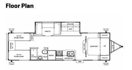2012 Coachmen RV Freedom Express 292BHDS