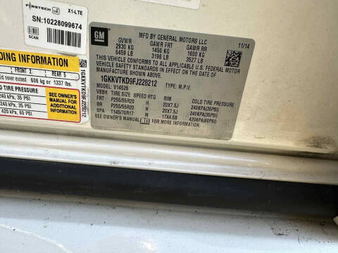 2015 GMC Acadia Denali