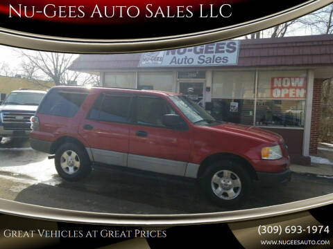2004 Ford Expedition for sale at Nu-Gees Auto Sales LLC in Peoria IL