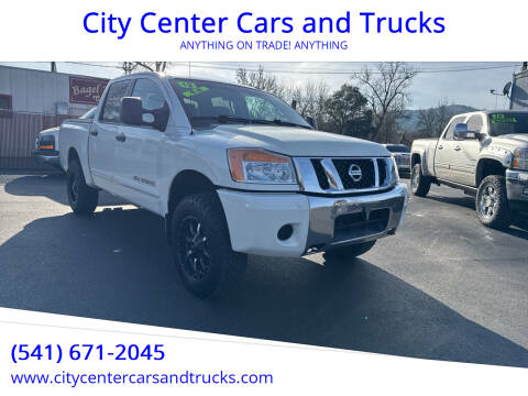 2015 Nissan Titan for sale at City Center Cars and Trucks in Roseburg OR