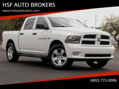 2012 RAM 1500 for sale at HSF AUTO BROKERS in Phoenix AZ