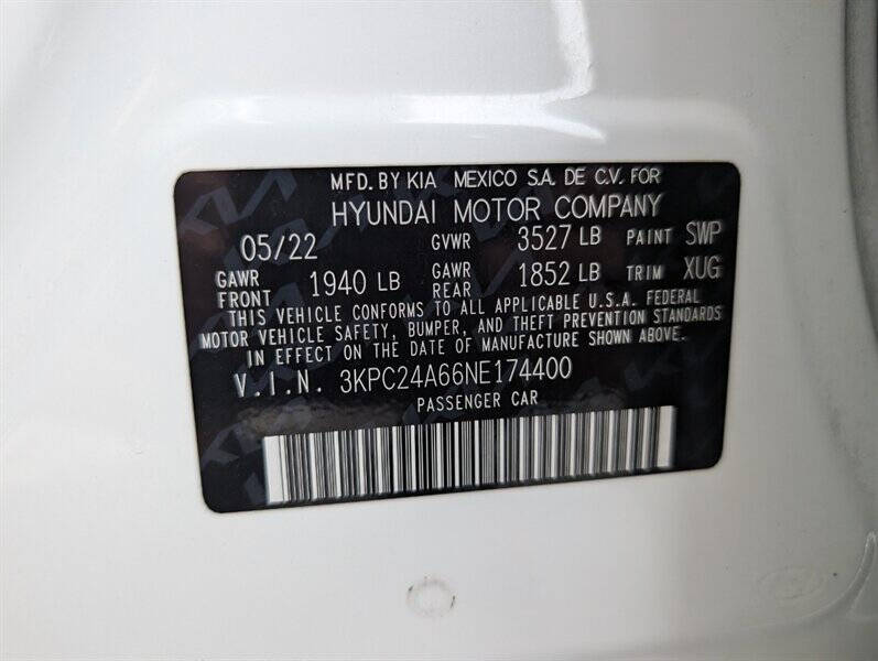 2022 Hyundai Accent SEL