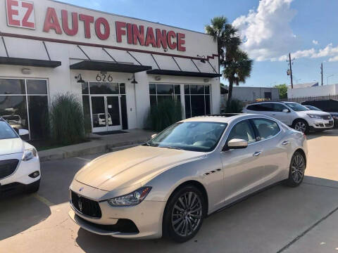 2017 Maserati Ghibli for sale at EZ Auto Finance in Houston TX