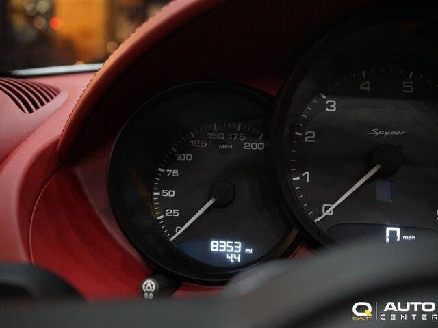 2020 Porsche 718 Boxster Spyder