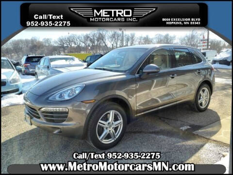 2013 Porsche Cayenne for sale at Metro Motorcars Inc in Hopkins MN