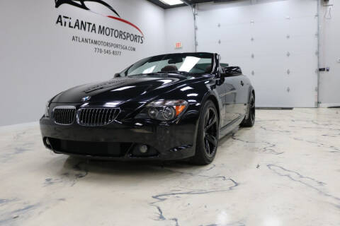 2007 BMW 6 Series for sale at Atlanta Motorsports in Roswell GA