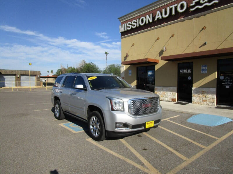 2015 GMC Yukon for sale at Mission Auto & Truck Sales, Inc. in Mission TX