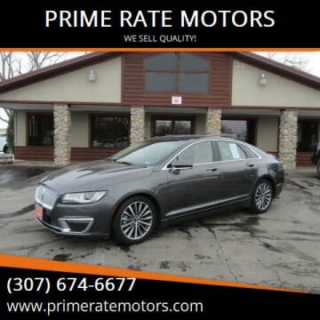 2017 Lincoln MKZ for sale at PRIME RATE MOTORS in Sheridan WY