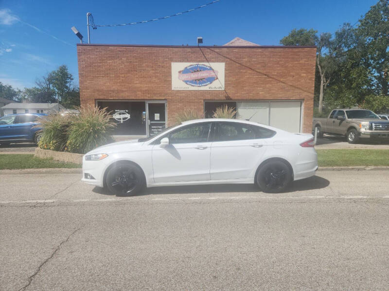 2016 Ford Fusion for sale at Eyler Auto Center Inc. in Rushville IL