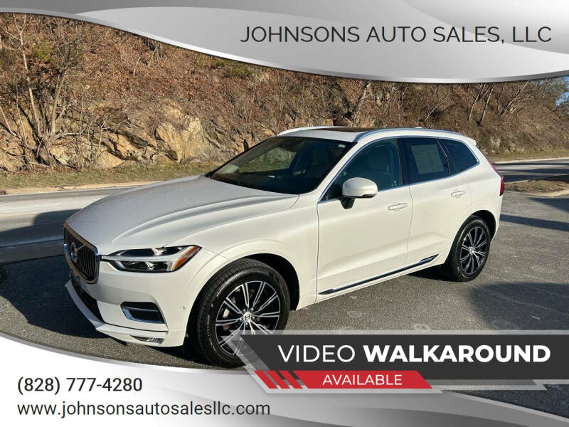 2018 Volvo XC60 for sale at Johnsons Auto Sales, LLC in Marshall NC