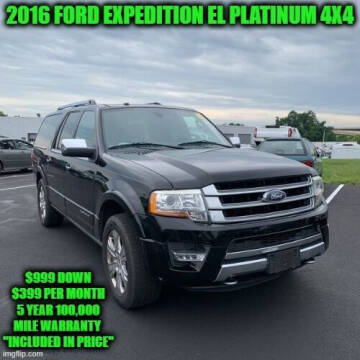 2016 Ford Expedition EL for sale at D&D Auto Sales, LLC in Rowley MA