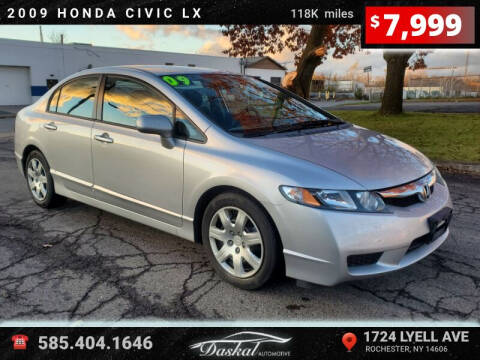 2009 Honda Civic for sale at Daskal Auto LLC in Rochester NY