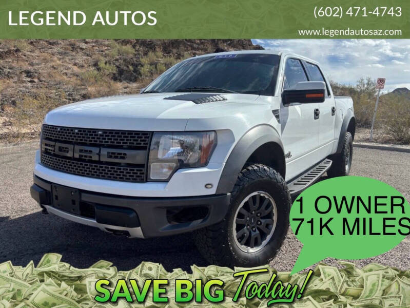 2011 Ford F-150 for sale at LEGEND AUTOS in Phoenix AZ