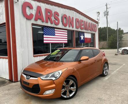 2013 Hyundai Veloster for sale at Cars On Demand 2 in Pasadena TX