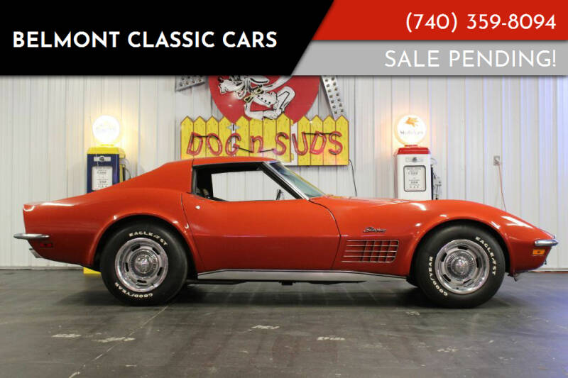 1971 Chevrolet Corvette for sale at Belmont Classic Cars in Belmont OH