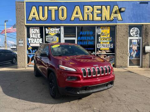 2016 Jeep Cherokee for sale at Auto Arena in Fairfield OH