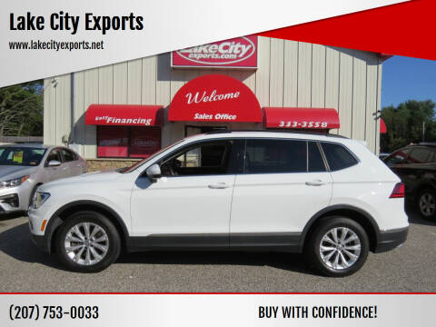 2018 Volkswagen Tiguan for sale at Lake City Exports in Auburn ME