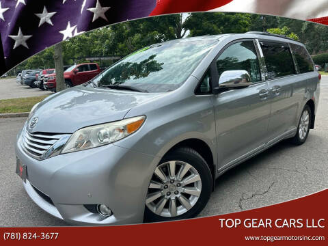 2012 Toyota Sienna for sale at Top Gear Cars LLC in Lynn MA