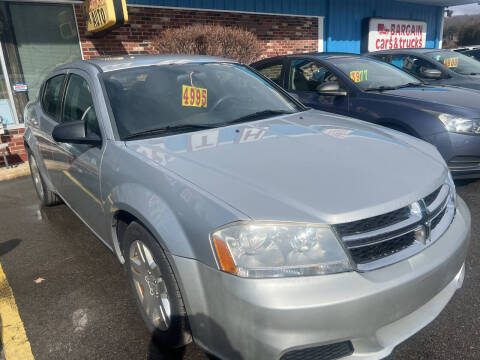 2012 Dodge Avenger for sale at BURNWORTH AUTO INC in Windber PA